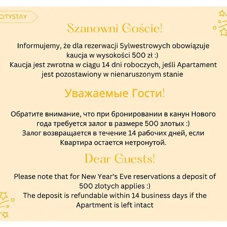Citystay Brabank Nad Motlawa Apartment *